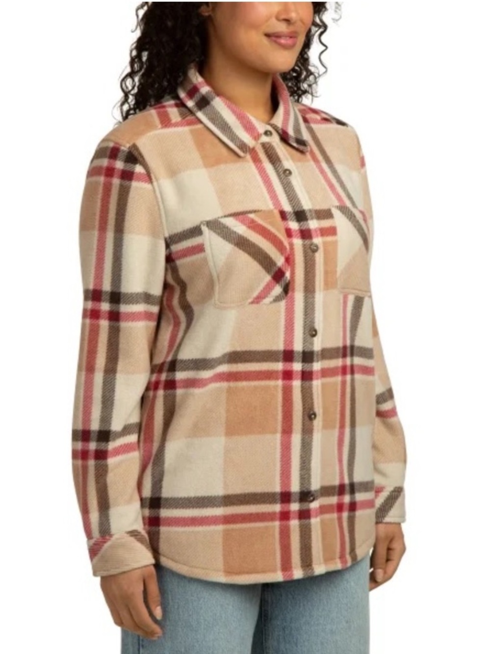 Realtree Women's Bonded Fleece Shirt Jacket